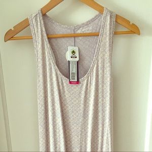 Pact organic maxi cotton dress lavender medium